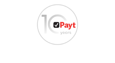 Payt 10 jaar logo