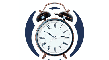 Illustration of an alarm clock